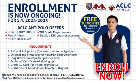 aclc enrollment 2024|ADMISSION REQUIREMENTS .